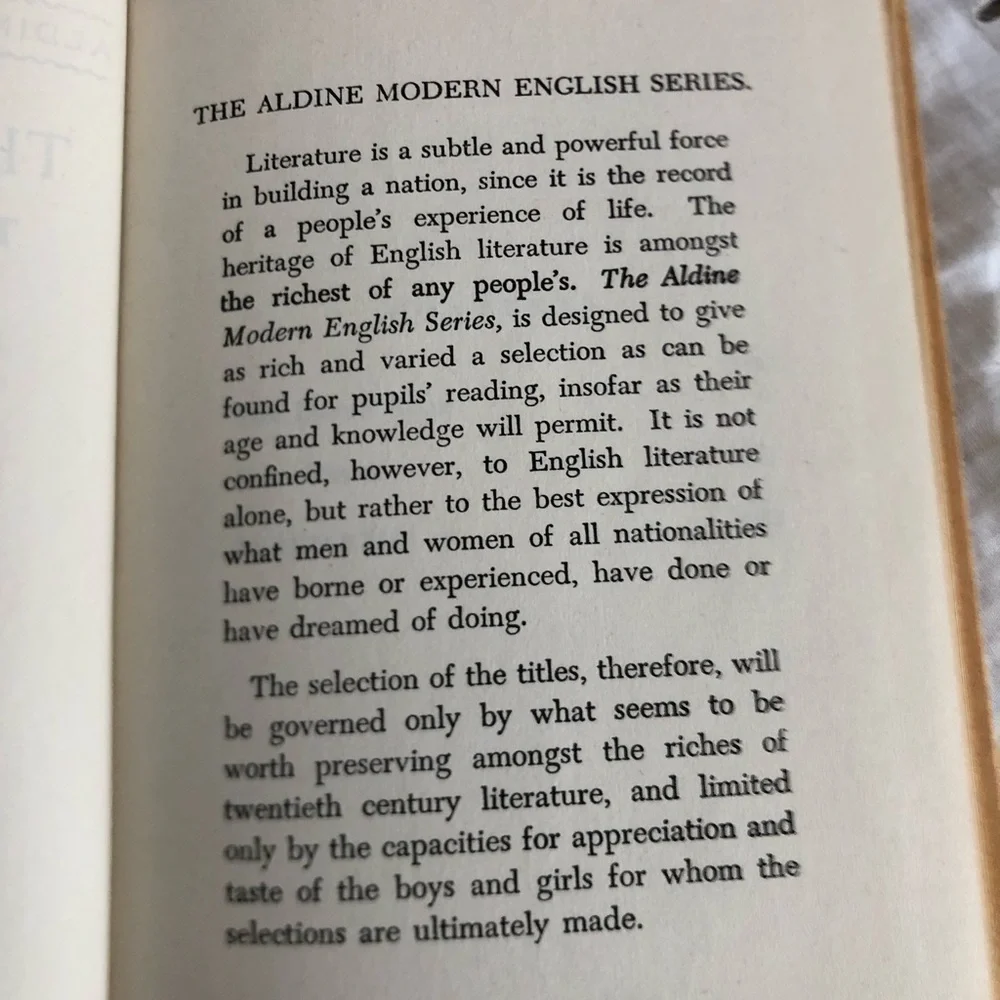 Vtg 1954 Three Modern Plays Book - Picture 6 of 13
